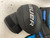 Used Bauer VAPOR VOLT Intermediate Shoulder Pads Black And Carolina Blue LG 11855-S000206854 View 2