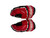 Used Warrior COVERT Intermediate Hockey Gloves Red 12" 11735-S000366014 View 1
