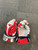 Used Warrior EVO Lacrosse Gloves Mens White/Royal/Red 17" 11614-S000240005 View 2