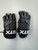 Used STX STALLION 75 Lacrosse Gloves Junior Black SM 11860-S000312028 View 1