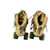 Used PULSE GOLD SKATES Junior Roller Quad Skates Vegas Gold Junior 04 11760-S000094340 View 2