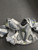 Used Reebok 9K SP Lacrosse Shoulder Pads Grey MD 11821-S000033314 View 1