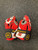 Used Warrior BURN PRO GLOVES Lacrosse Gloves Mens Red MD 11726-S000298843 View 1