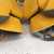 Used Warrior RITUAL G6 PRO+ INT 32+2IN REG FULL SET Goalie Leg Pads Inter Navy Blue And Yellow 32" 11752-S000079690 View 3