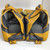 Used Warrior RITUAL G6 PRO+ INT 32+2IN REG FULL SET Goalie Leg Pads Inter Navy Blue And Yellow 32" 11752-S000079690 View 4