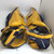 Used Warrior RITUAL G6 PRO+ INT 32+2IN REG FULL SET Goalie Leg Pads Inter Navy Blue And Yellow 32" 11752-S000079690 View 1