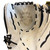 Used Wilson A950 RH Throw Fastpitch Glove Black And White 12 1/2" 10299-S000312102 View 4