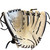 Used Wilson A950 RH Throw Fastpitch Glove Black And White 12 1/2" 10299-S000312102 View 3
