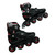 Used Rollerblade VELOCITY ROLLER BLADES ADJ. 7-10 Senior Rec Fitness Skates Black Adjustable 11631-S000469770 View 1