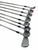 Used Maxfli REVOLUTION Mens Golf Iron Set RH 3I-PW w/ Dynamic Gold S300U Shafts -1/4" 11731-S000169222 View 4