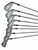 Used Maxfli REVOLUTION Mens Golf Iron Set RH 3I-PW w/ Dynamic Gold S300U Shafts -1/4" 11731-S000169222 View 1