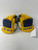 Used Fischer CT850 WOLVES Junior Gloves Navy Blue And Yellow 10" 11891-S000320554 View 1