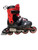 Used Rollerblade MICRO 2-5 Junior Rec Fitness Skates Red Adjustable 11812-S000171940 View 1