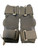 Used Warrior BURN NEXT Lacrosse Arm Pads/Guards Black LG 11095-S000105101 View 2