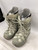 Used Burton MOTO BOOTS Mens Snowboard Boots Grey Senior 10 11851-S000049040 View 3