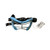 Used STX 4SIGHT PLUS-S YTH Lacrosse Facial Protect Carolina Blue Junior 11484-S000308161 View 1