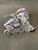 Used RollerDerby ELITE SERIES Q60 Senior Aggressive Skates Grey Senior 6 11614-S000240239 View 1