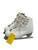 Used Riedell EMERALD Girls Figure Skate White Junior 02.5 10589-S000435987 View 2
