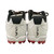 Used, Nike VAPOR Adult FB Cleats, White and Red, Senior 10.5 View 4