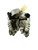 Used Brine King Lacrosse Gloves White Medium, palm view View 2