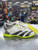 Used Adidas PREDATOR Soccer Indoor Shoes White And Optic Yellow Junior 04 11945-S000256325 View 1