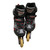 Used Bladerunner PHOENIX 1-4 Junior Rec Fitness Skates Black Adjustable 11813-S000350604 View 3