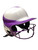 Used RIP-IT S/M 6-6 7/8 Batting Helmet w/Mask Purple One Size 11812-S000172058 View 1