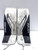 Used Bauer HYPERLITE 2 Goalie Leg Pads Senior Black And White 35" View 1