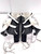 Used Bauer HYPERLITE 2 Goalie Leg Pads Senior Black And White 35" 11860-S000312433 View 4
