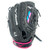 Used Mizuno FINCH GPP1155F2 RH Throw Fastpitch Gloves Black And Pink 11 1/2" 11805-S000085156 View 1