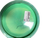Used Discraft CIC Disc Golf Driver Green View 2