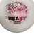 Used Innova DX GLOW BEAST Disc Golf Driver White 11760-S000094608 View 3