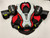 Used Bauer VAPOR HYPERLITE Senior Shoulder Pads White/Black/Red LG 11855-S000207247 View 1