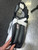 Used Bauer LIL SPORT Youth Shin Guards Black 10" 11913-S000017311 View 2