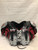 Used Riddell EVX FB Shoulder Pads Black MD 11668-S000122483 View 1