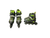 Used Ultra Wheels ABEC-5 Senior Rec Fitness Skates Green Senior 4 11917-S000019738 View 1