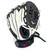 Used Mizuno FINCH GPP 1105F3 RH Throw Fastpitch Gloves White And Black 11" 11805-S000085220 View 1