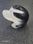 Used Rawlings RCFH Batting Helmet No Mask Black And White MD 11849-S000042121 View 2