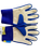 Used JALUNTH GOALIE GLOVES Soccer Goalie Gloves Yellow And Royal Blue 11 11853-S000132673 View 2