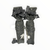 Used Fox SHIN AND KNEE GUARDS Adult Knee Guard Black LG 11375-S000380108 View 2