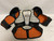 Used Easton SYNERGY 300 Junior Shoulder Pads Black And Orange SM 11855-S000207348 View 5