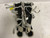 Used Wilson WB57116-LG 13” Catchers Leg Guards White/Red/Navy Youth 11855-S000207353 View 2