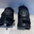Used Warrior BURN Lacrosse Arm Pads/Guards Black MD 11878-S000030060 View 1
