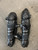 Used Mylec STREET HOCKEY SHIN PADS Senior Shin Guards Black 20" 11614-S000240598 View 1