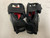 Used CCM 12 Junior Elbow Pads Grey And Red SM 11855-S000207377 View 2