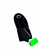 Used Evoshield Adult Baseball Sliding Mitt Black - Excellent 11731-S000169655 View 2