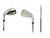 Used Cobra FLY-Z Mens Individual Iron LH 8 Iron 11917-S000019785 View 1