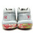 Used Under Armour UA JET Basketball Shoes Y Grey And Pink Junior 01 11805-S000085451 View 3