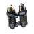 Used RollerDerby STR SEVEN Senior Roller Quad Skates Black Senior 6 10299-S000312447 View 2