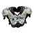 Used Pro-Tec GEAR INTIMIDATOR YTH SM FB SP FB Shoulder Pads White SM View 1